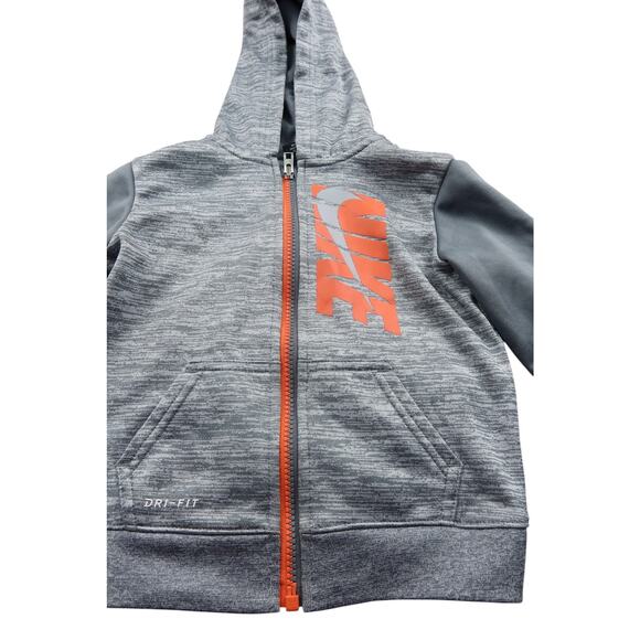 Nike Branded Dri-Fit Jacket Toddlers Boy 3T - Picture 2 of 6